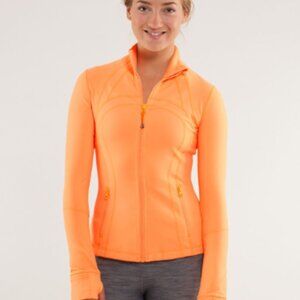 lululemon luon define jacket in creamsicle NWOT *Tiktok VIral*